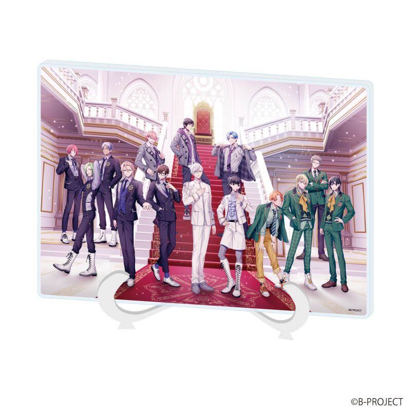 アクリルアートボード(A5サイズ)「B-PROJECT」01/Handsome King(公式イラスト)