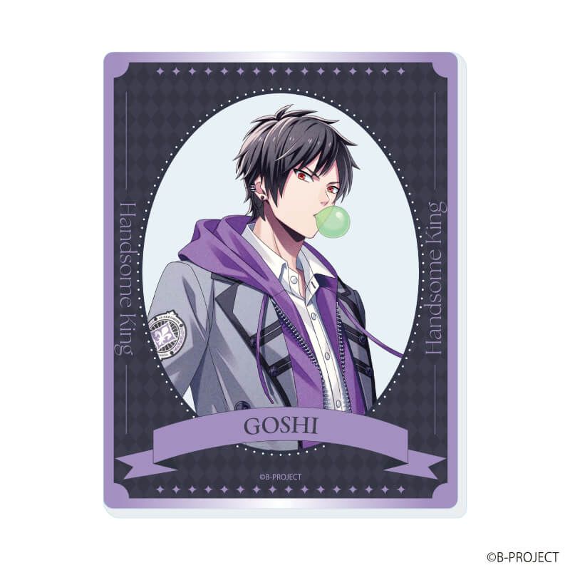 アクリルカード「B-PROJECT」01/Handsome King コンプリートセット(全14種)(公式イラスト)