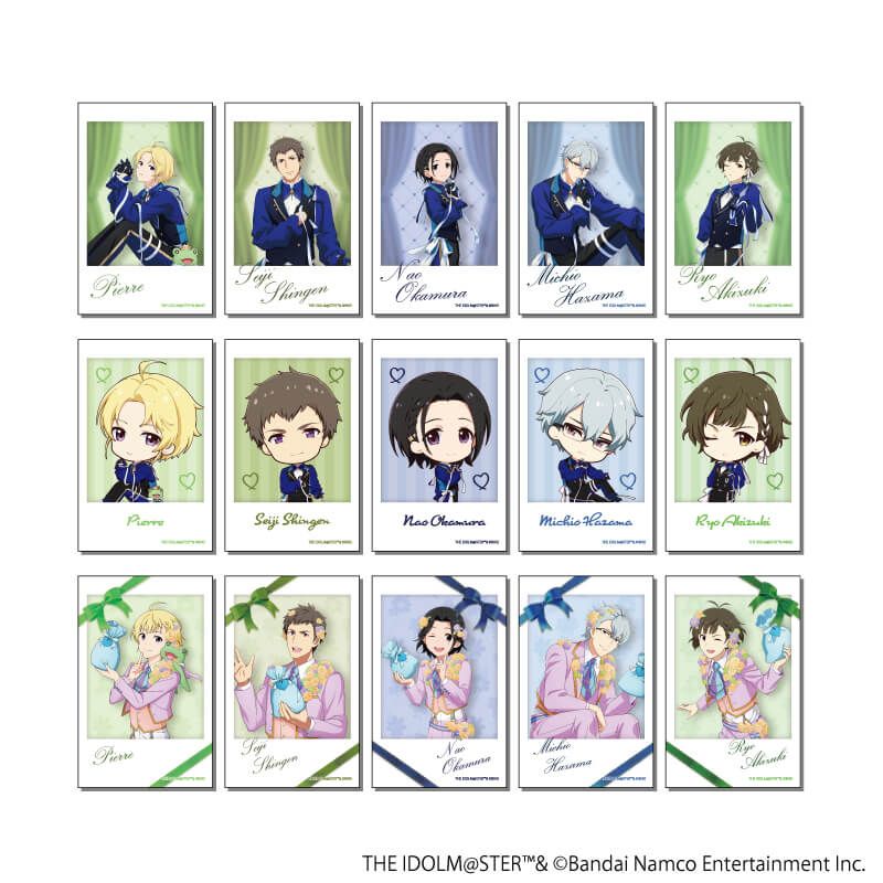 ミニフォト「アイドルマスター SideM」01/コンプリートセット(全15種)(描き下ろし&ミニキャラ&公式イラスト)
