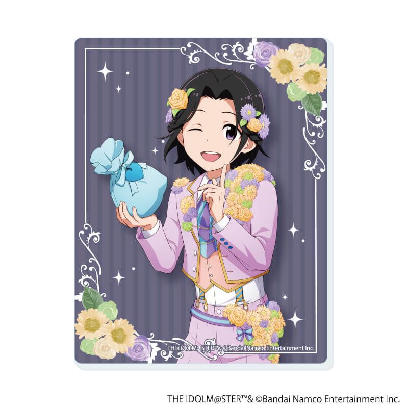 アクリルカード「アイドルマスター SideM」17/岡村 直央 ホワイトデーライブ2022(公式イラスト)