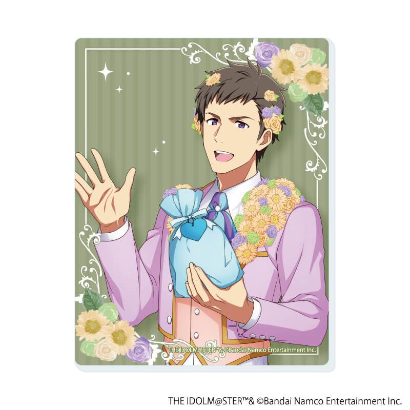 アクリルカード「アイドルマスター SideM」16/信玄 誠司 ホワイトデーライブ2022(公式イラスト)