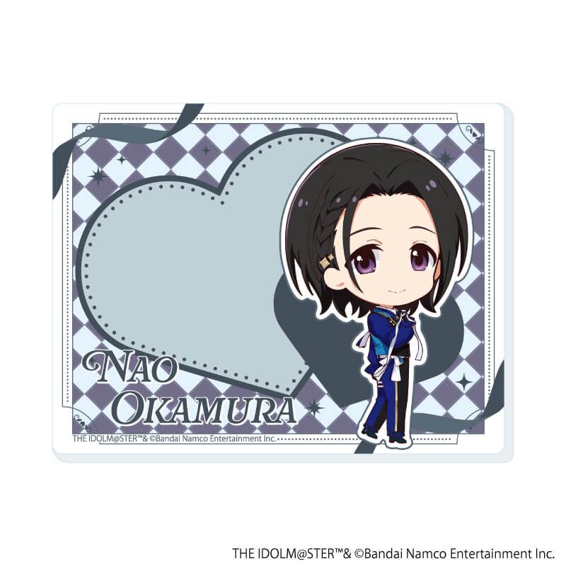 アクリルカード「アイドルマスター SideM」12/岡村 直央 ホワイトデーライブ2026 -Bitter Style by 2022-(ミニキャライラスト)