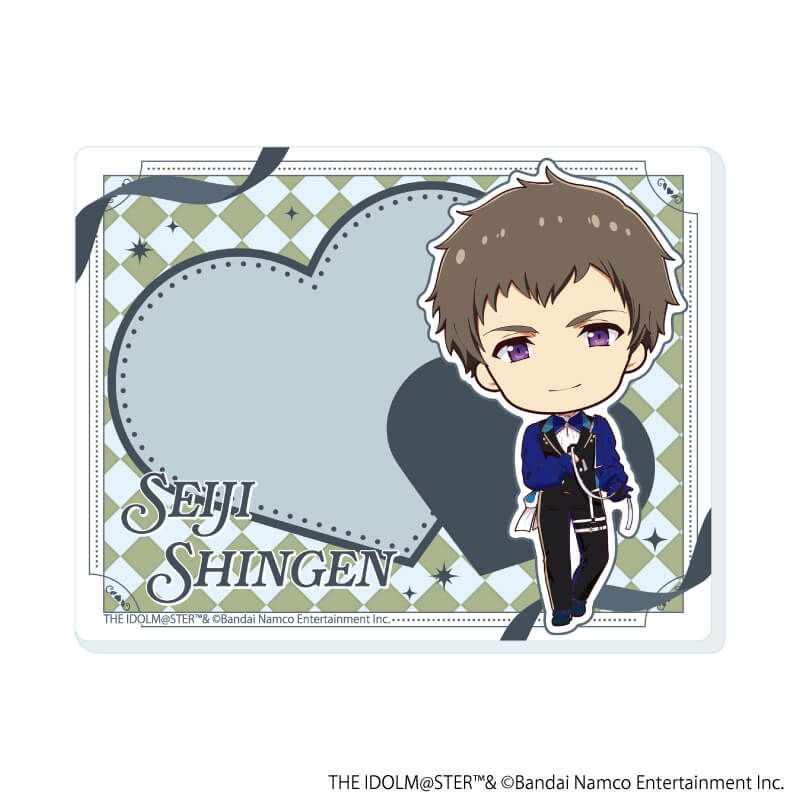 アクリルカード「アイドルマスター SideM」11/信玄 誠司 ホワイトデーライブ2026 -Bitter Style by 2022-(ミニキャライラスト)