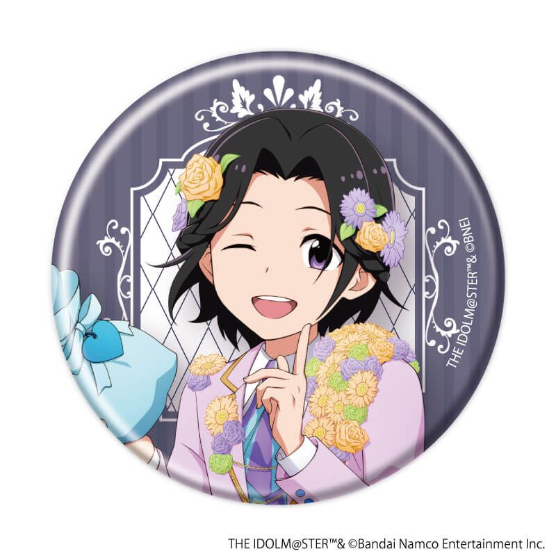 缶バッジ「アイドルマスター SideM」34/岡村 直央 ホワイトデーライブ2022(公式イラスト)