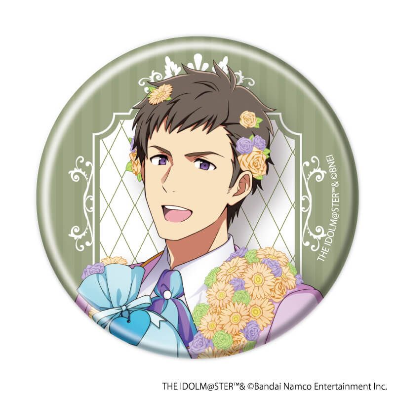 缶バッジ「アイドルマスター SideM」33/信玄 誠司 ホワイトデーライブ2022(公式イラスト)