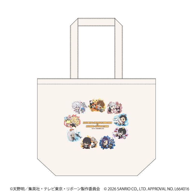 キャンバスデイリートート「家庭教師ヒットマンREBORN!×SANRIO CHARACTERS」01/集合デザイン(コラボイラスト)