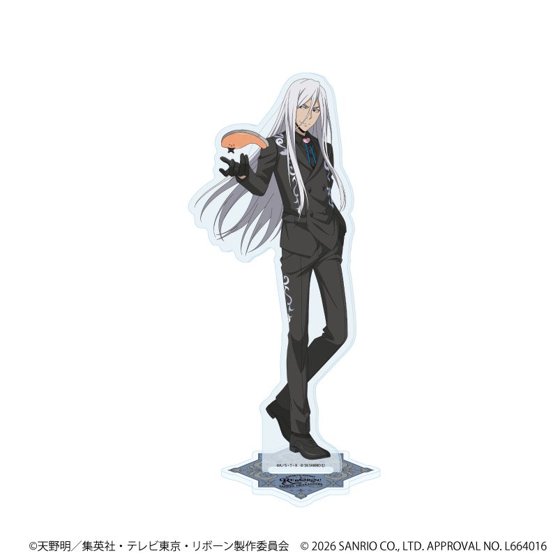 ホログラムアクリルスタンド「家庭教師ヒットマンREBORN!×SANRIO CHARACTERS」07/スクアーロ×KIRIMIちゃん.