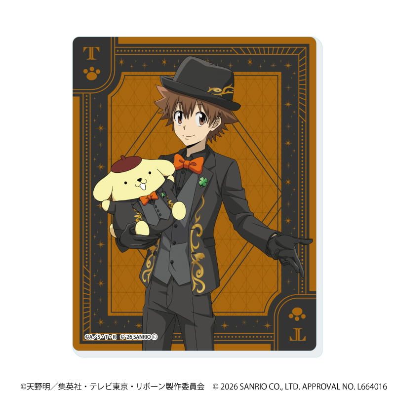 アクリルカード「家庭教師ヒットマンREBORN!×SANRIO CHARACTERS」20/コンプリートセット(全10種)(コラボイラスト)