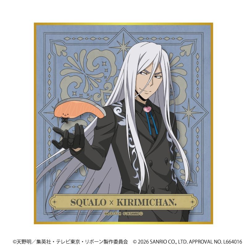 ミニ色紙「家庭教師ヒットマンREBORN!×SANRIO CHARACTERS」01/ブラインド(10種)(コラボイラスト)