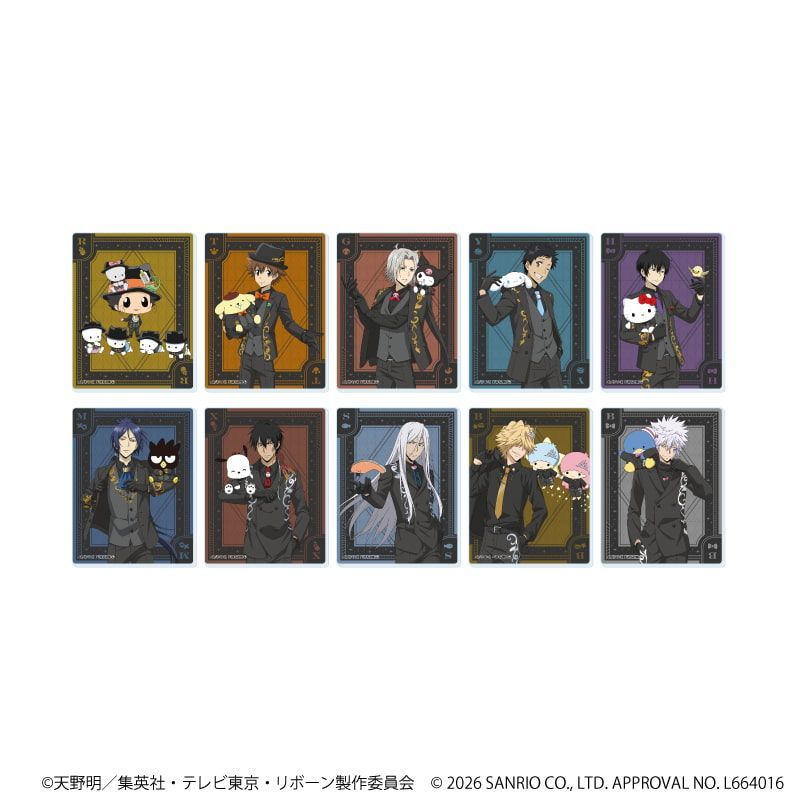 アクリルカード「家庭教師ヒットマンREBORN!×SANRIO CHARACTERS」20/ブラインド(10種)(コラボイラスト)