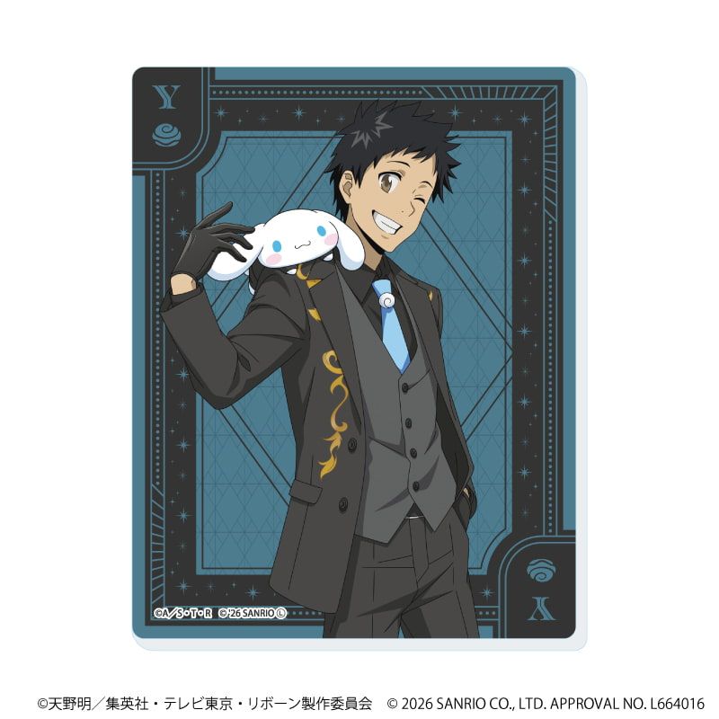 アクリルカード「家庭教師ヒットマンREBORN!×SANRIO CHARACTERS」20/ブラインド(10種)(コラボイラスト)