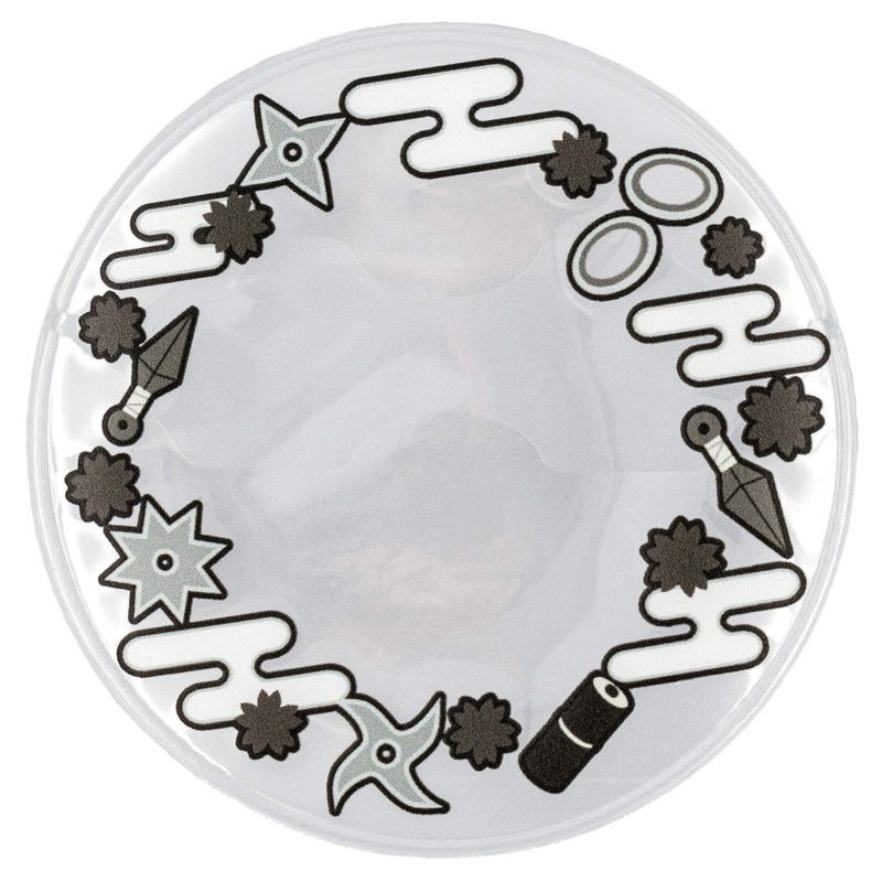 57mm缶デコカバー185/忍者(黒)【推し活】