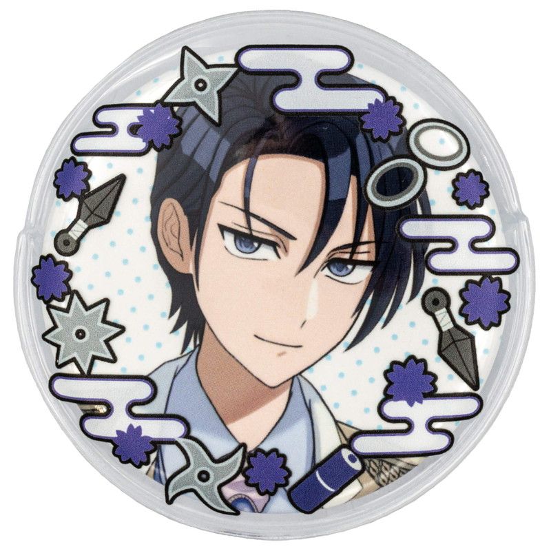 57mm缶デコカバー184/忍者(紫)【推し活】