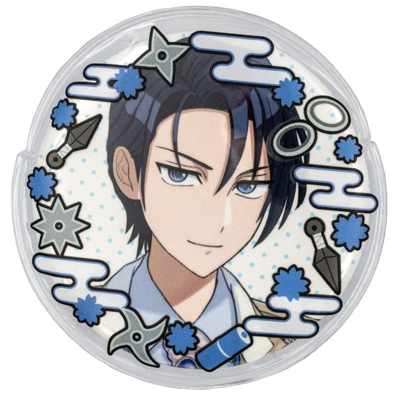 57mm缶デコカバー183/忍者(青)【推し活】