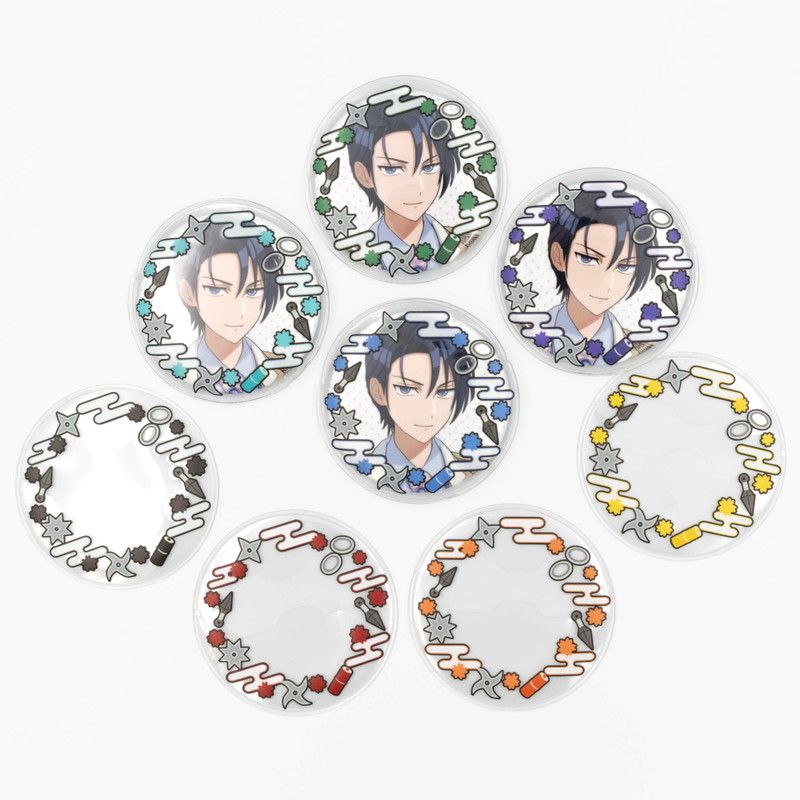 57mm缶デコカバー181/忍者(緑)【推し活】