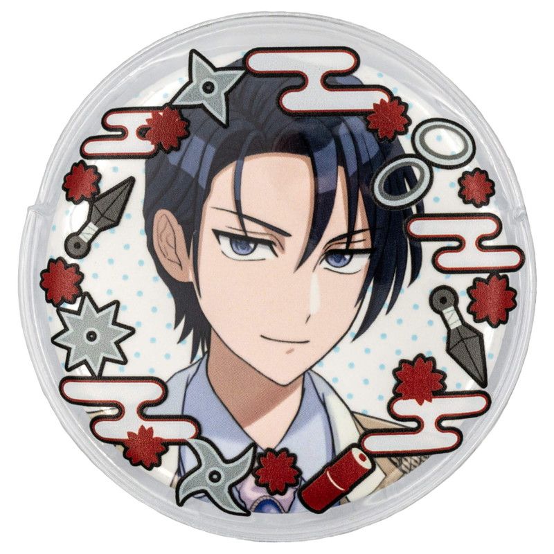 57mm缶デコカバー178/忍者(赤)【推し活】