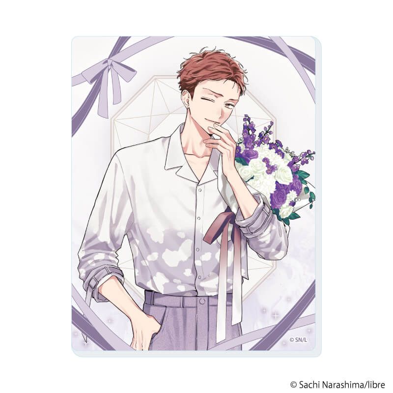 アクリルカード「コスメティック・プレイラバー」01/コンプリートセット(全15種)(公式&描き下ろしイラスト)