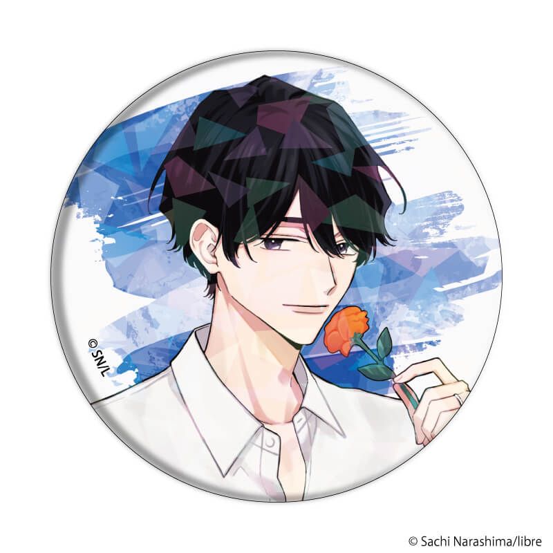 ホログラム缶バッジ(57mm)「コスメティック・プレイラバー」01/コンプリートセット(全15種)(公式&描き下ろしイラスト)