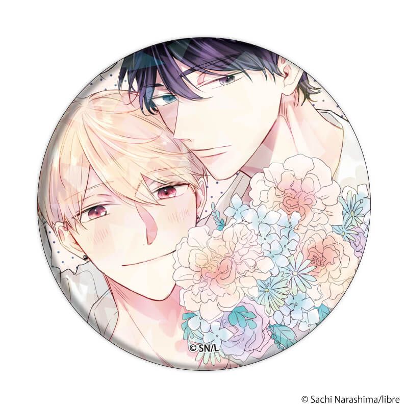 ホログラム缶バッジ(57mm)「コスメティック・プレイラバー」01/コンプリートセット(全15種)(公式&描き下ろしイラスト)