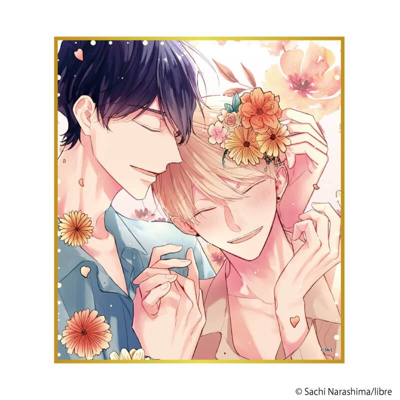 ミニ色紙「コスメティック・プレイラバー」01/ブラインド(15種)(公式&描き下ろしイラスト)