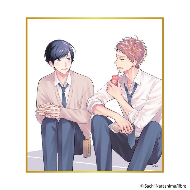 ミニ色紙「コスメティック・プレイラバー」01/ブラインド(15種)(公式&描き下ろしイラスト)