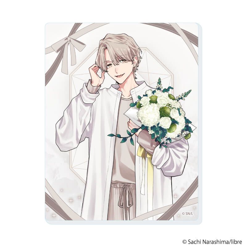 アクリルカード「コスメティック・プレイラバー」01/ブラインド(15種)(公式&描き下ろしイラスト)