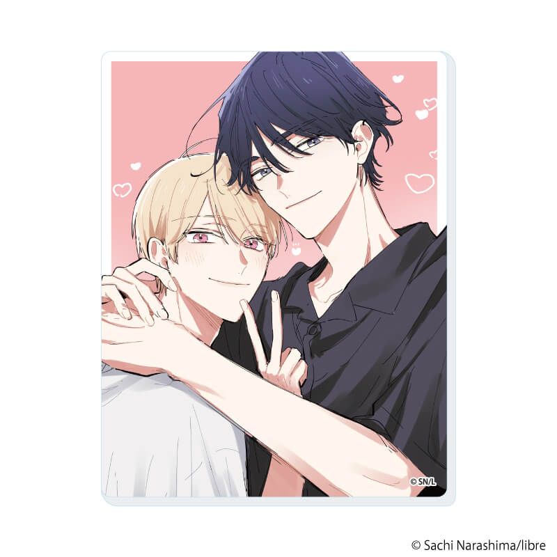 アクリルカード「コスメティック・プレイラバー」01/ブラインド(15種)(公式&描き下ろしイラスト)