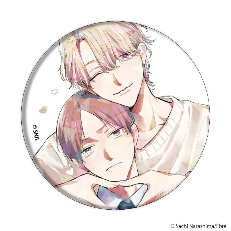 ホログラム缶バッジ(57mm)「コスメティック・プレイラバー」01/ブラインド(15種)(公式&描き下ろしイラスト)