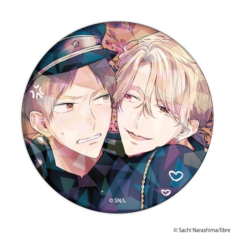 ホログラム缶バッジ(57mm)「コスメティック・プレイラバー」01/ブラインド(15種)(公式&描き下ろしイラスト)