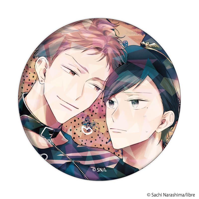 ホログラム缶バッジ(57mm)「コスメティック・プレイラバー」01/ブラインド(15種)(公式&描き下ろしイラスト)