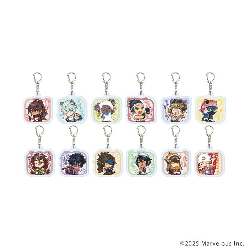 アクリルキーホルダー「龍の国 ルーンファクトリー」01/ブラインド(12種)(公式イラスト)