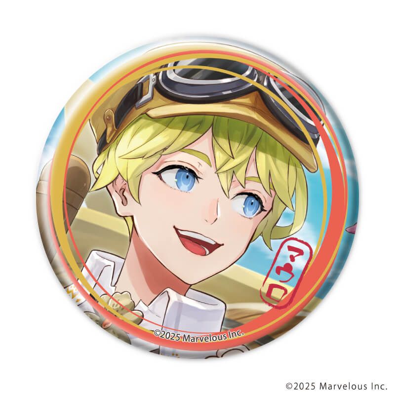 缶バッジ「龍の国 ルーンファクトリー」05/ブラインド(8種)(公式イラスト)