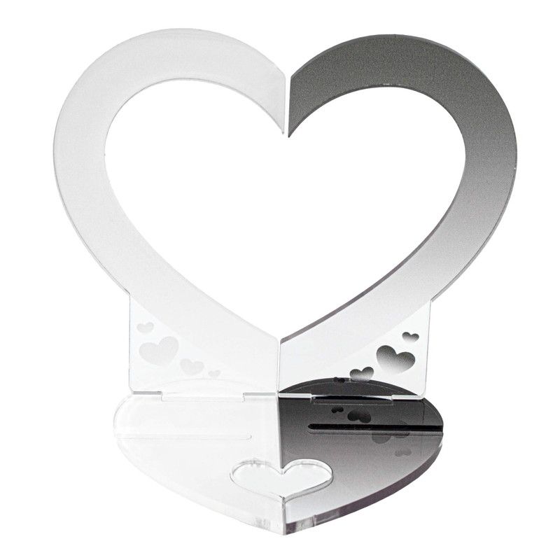 もっとなかよしジオラマ20/ハート左(ホワイト)【推し活】