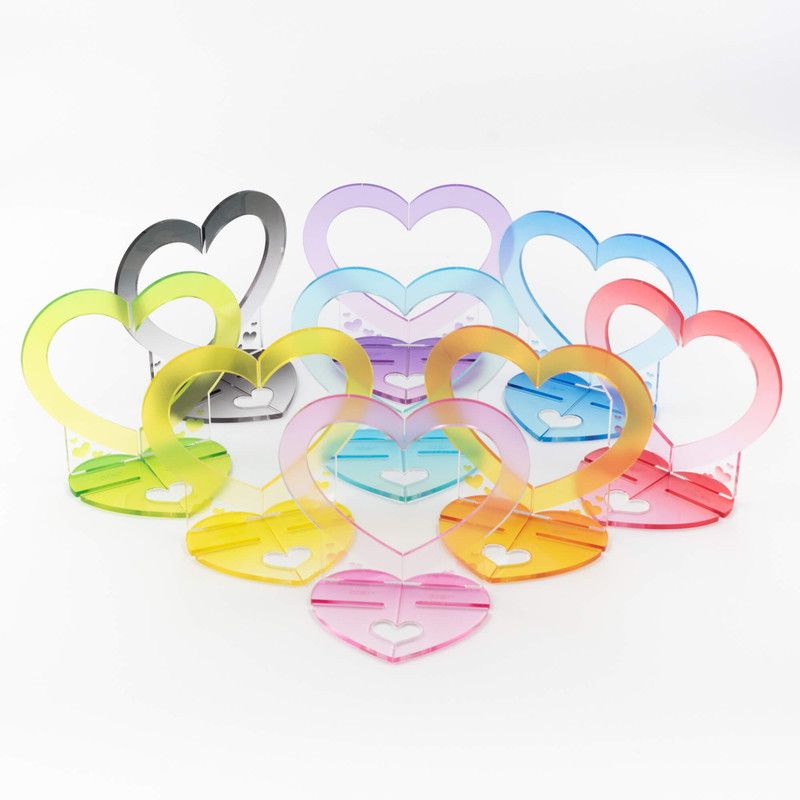 もっとなかよしジオラマ19/ハート右(ホワイト)【推し活】