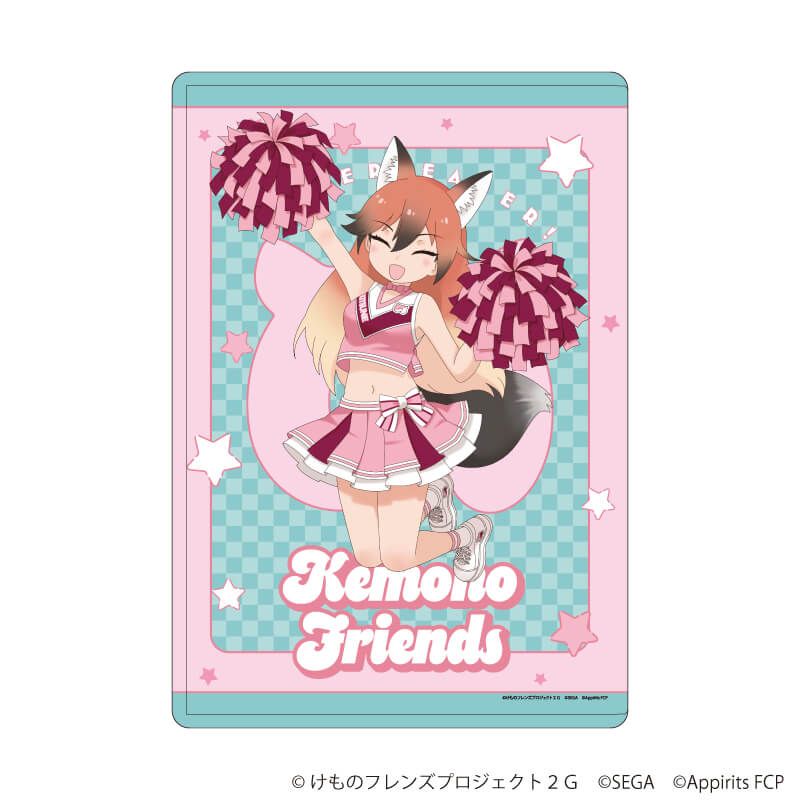 キャラクリアケース「けものフレンズ3」02/アカギツネ チアリーダーver.(描き下ろしイラスト)