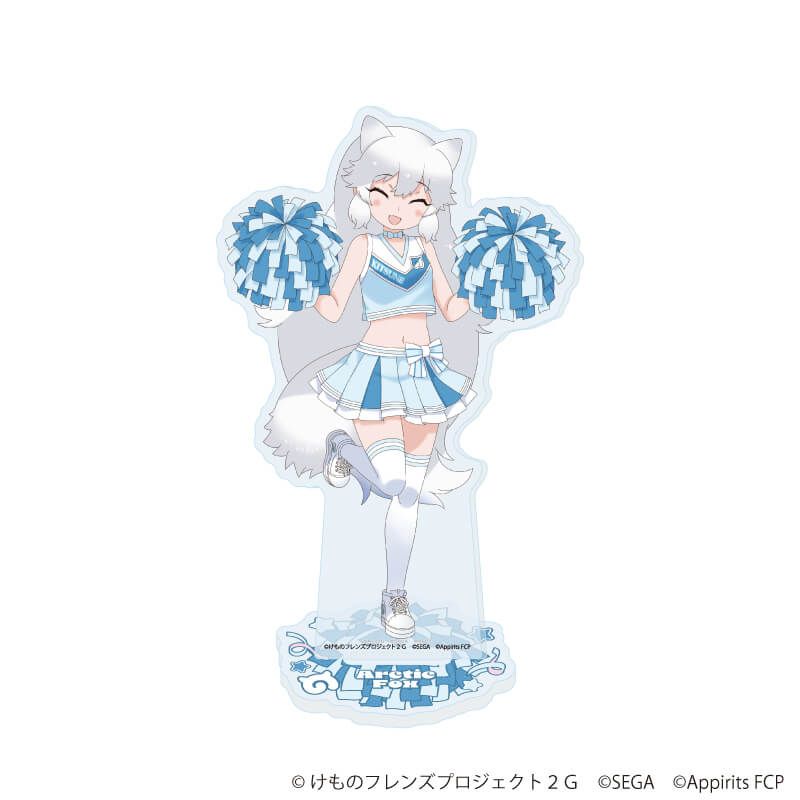 アクリルスタンド「けものフレンズ3」18/ホッキョクギツネ チアリーダーver.(描き下ろしイラスト)