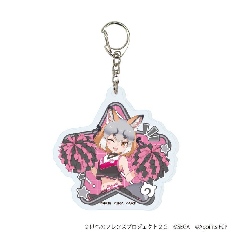 アクリルキーホルダー「けものフレンズ3」03/チアリーダーver. ブラインド(7種)(描き下ろしイラスト)