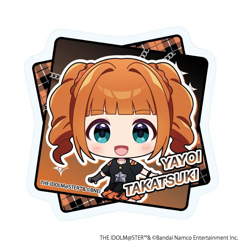 アクリルステッカー「アイドルマスター ミリオンライブ！」02/高槻 やよい(ミニキャライラスト)