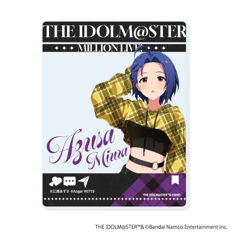 アクリルカード「アイドルマスター ミリオンライブ！」14/コンプリートセット(全6種)(描き下ろしイラスト)