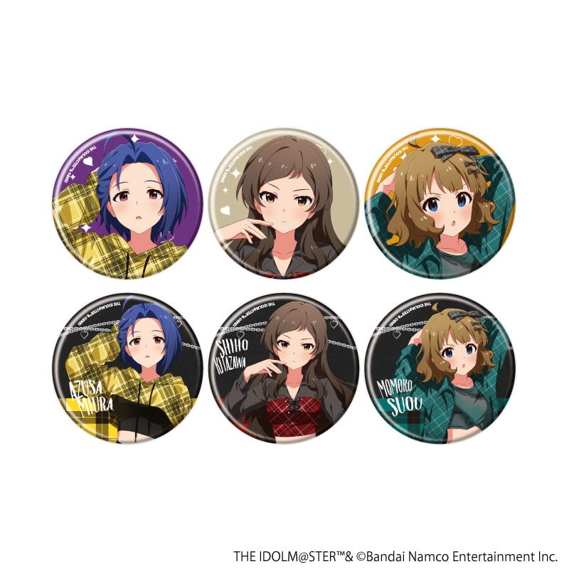 缶バッジ「アイドルマスター ミリオンライブ！」16/トレーディング(6種)(描き下ろしイラスト)