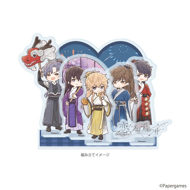 プレミアム アクリルジオラマプレート「恋とプロデューサー～EVOL×LOVE～」14/祭デートver.(グラフアートイラスト)