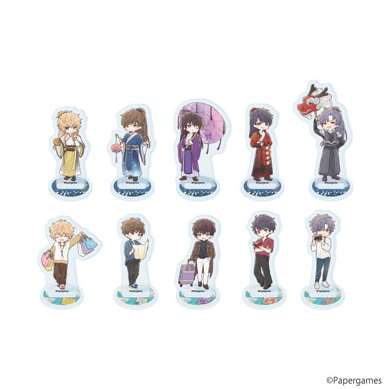 アクリルぷちスタンド「恋とプロデューサー～EVOL×LOVE～」14/セット2 コンプリートセット(全10種)(グラフアートイラスト)