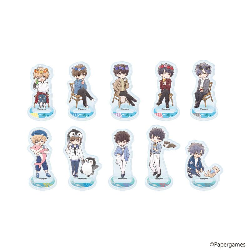 アクリルぷちスタンド「恋とプロデューサー～EVOL×LOVE～」13/セット1 コンプリートセット(全10種)(グラフアートイラスト)
