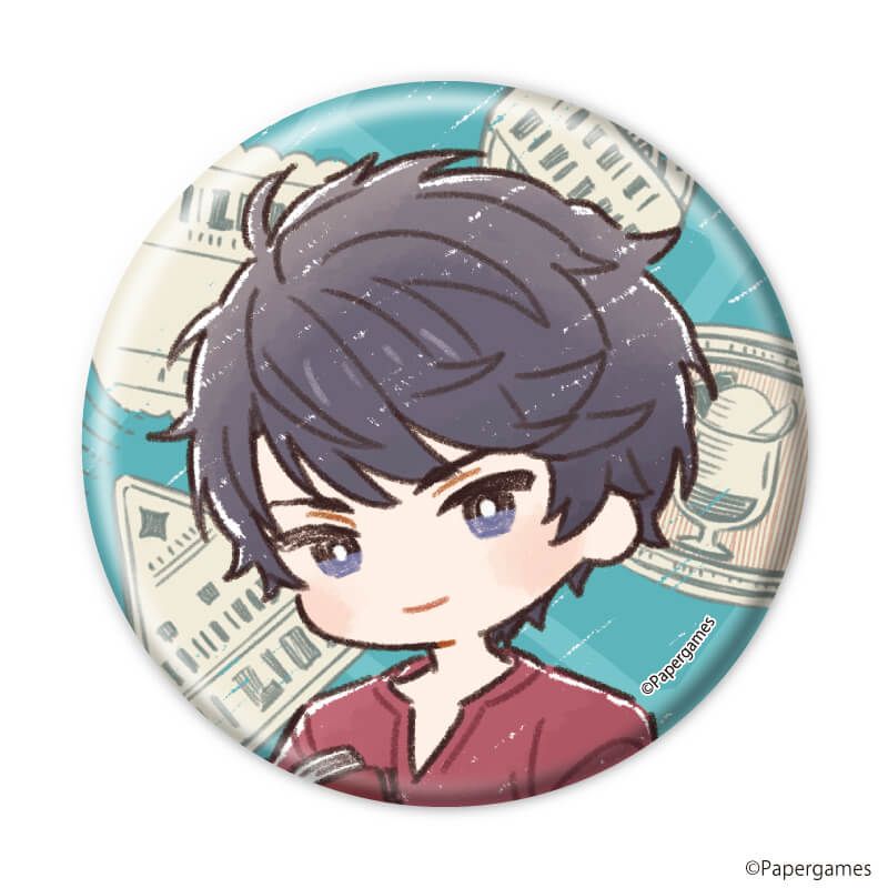 缶バッジ「恋とプロデューサー～EVOL×LOVE～」37/セット2 コンプリートセット(全10種)(グラフアートイラスト)