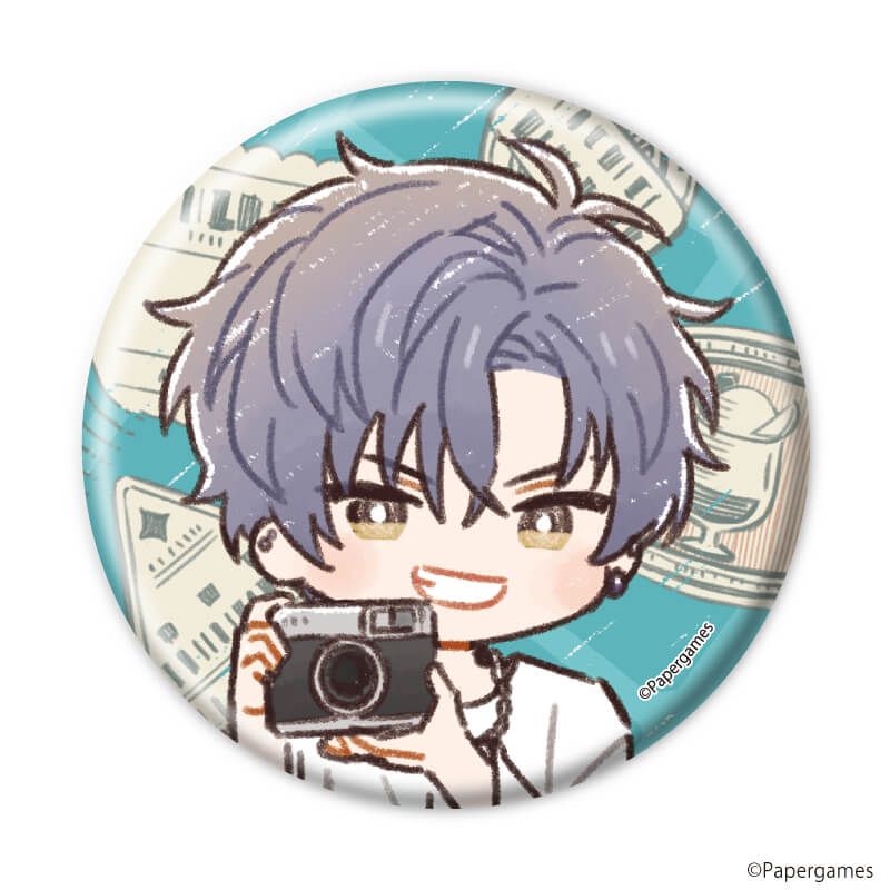 缶バッジ「恋とプロデューサー～EVOL×LOVE～」37/セット2 コンプリートセット(全10種)(グラフアートイラスト)