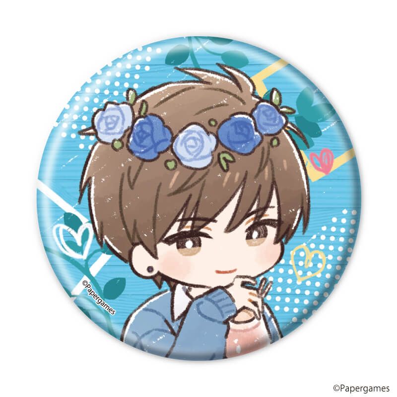 缶バッジ「恋とプロデューサー～EVOL×LOVE～」36/セット1 コンプリートセット(全10種)(グラフアートイラスト)