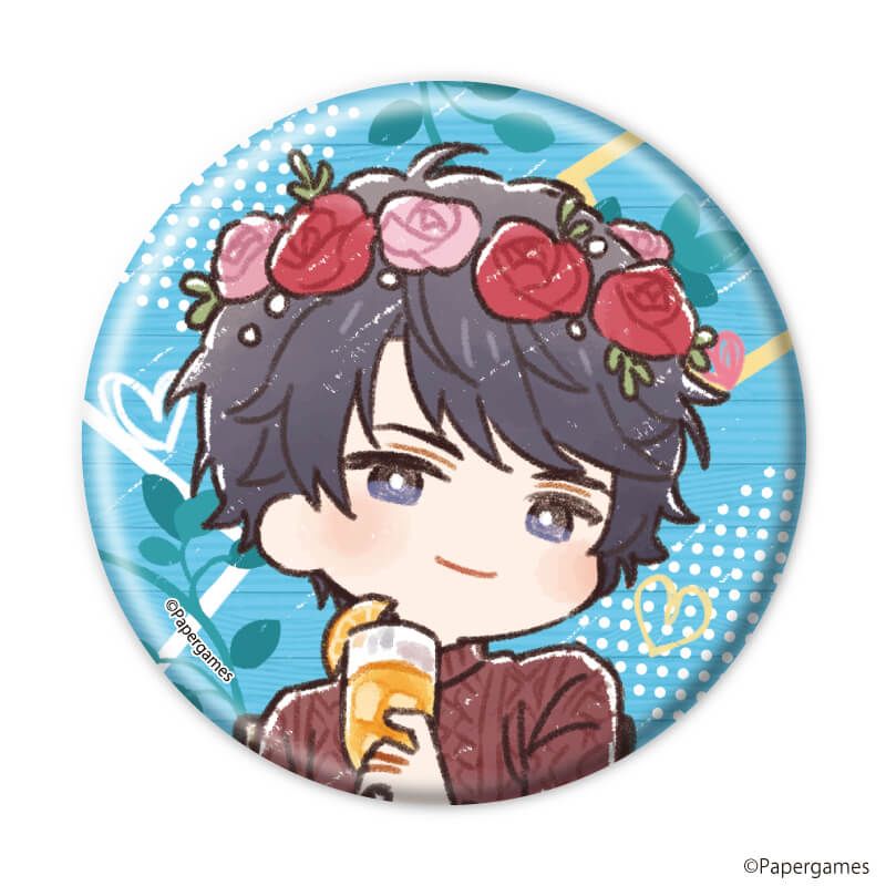 缶バッジ「恋とプロデューサー～EVOL×LOVE～」36/セット1 コンプリートセット(全10種)(グラフアートイラスト)