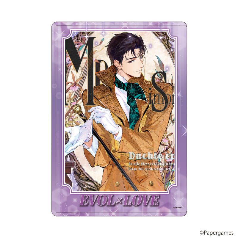 キャラクリアケース「恋とプロデューサー～EVOL×LOVE～」23/シモン・華やかな色(公式イラスト)