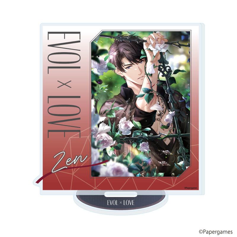 アクリルスタンド「恋とプロデューサー～EVOL×LOVE～」77/ゼン・たなびく春色(公式イラスト)
