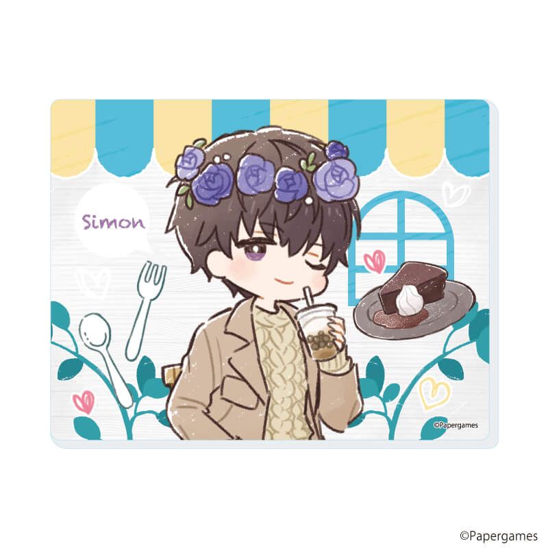 アクリルカード「恋とプロデューサー～EVOL×LOVE～」04/セット1 ブラインド(10種)(グラフアートイラスト)